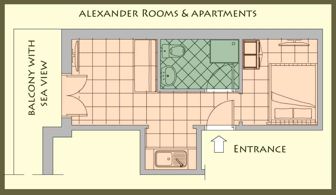 Alexander Rooms & Apartments Игуменица Стая снимка